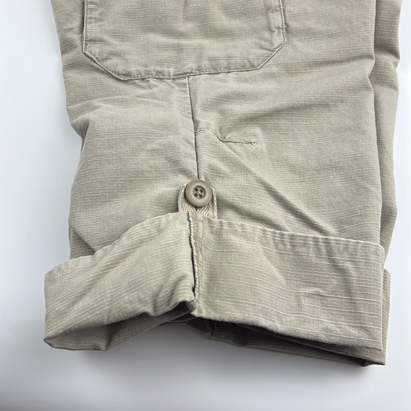 Woolrich Capris Khaki Crop Pants Sz:10P - Picture 8 of 9